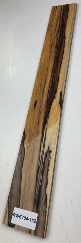 Fretboard Royal White Ebony, 720x90x9mm, Unique Piece #152